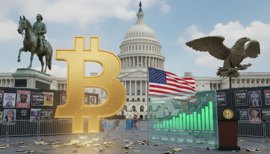  1억 9,300만 달러 자금 결집…비트코인보다 '워싱턴 정치'가 더 중요해졌다