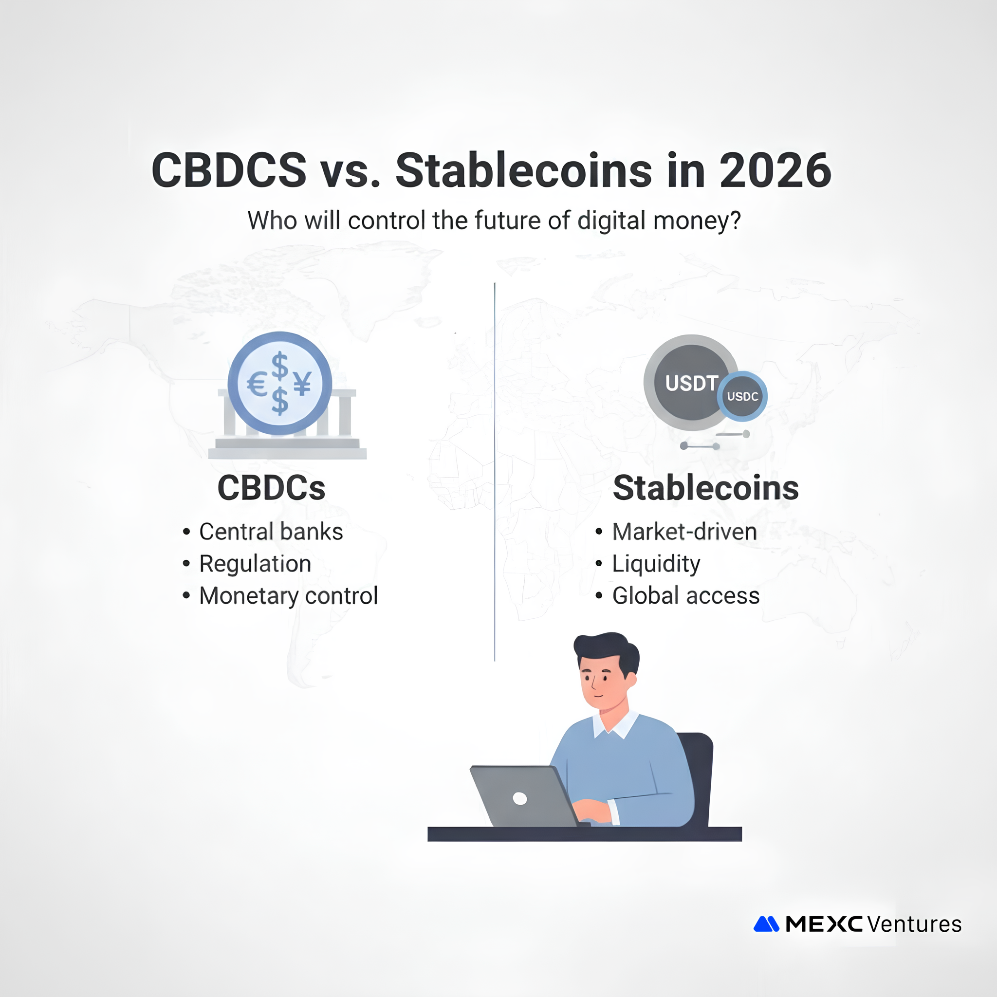 “CBDC vs 스테이블코인, 경쟁 아닌 공존”…멕시벤처스, 디지털 통화 미래 전략 제시