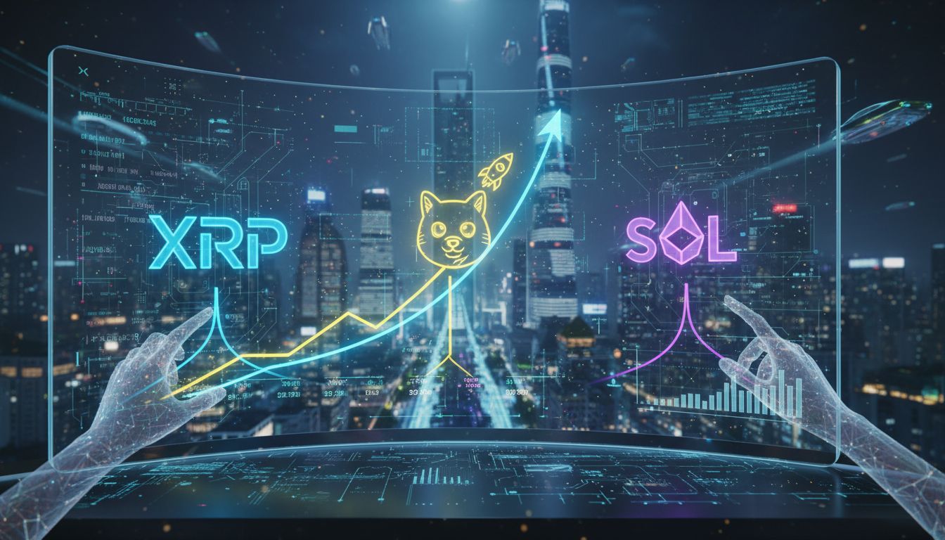 중국 AI ‘KIMI’, “2026년 XRP·도지코인·솔라나 최대 3배 상승 전망”