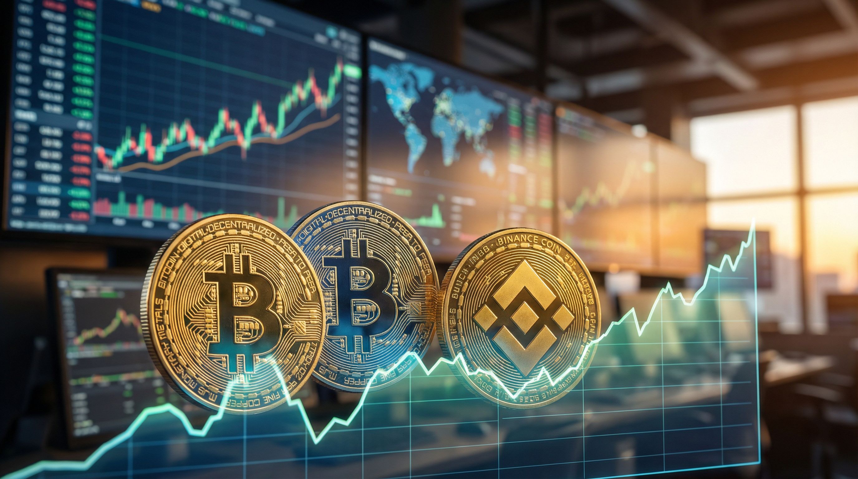 800억 달러 유입… 비트코인 '7만 달러' 회복, BNB 시총 4위 탈환