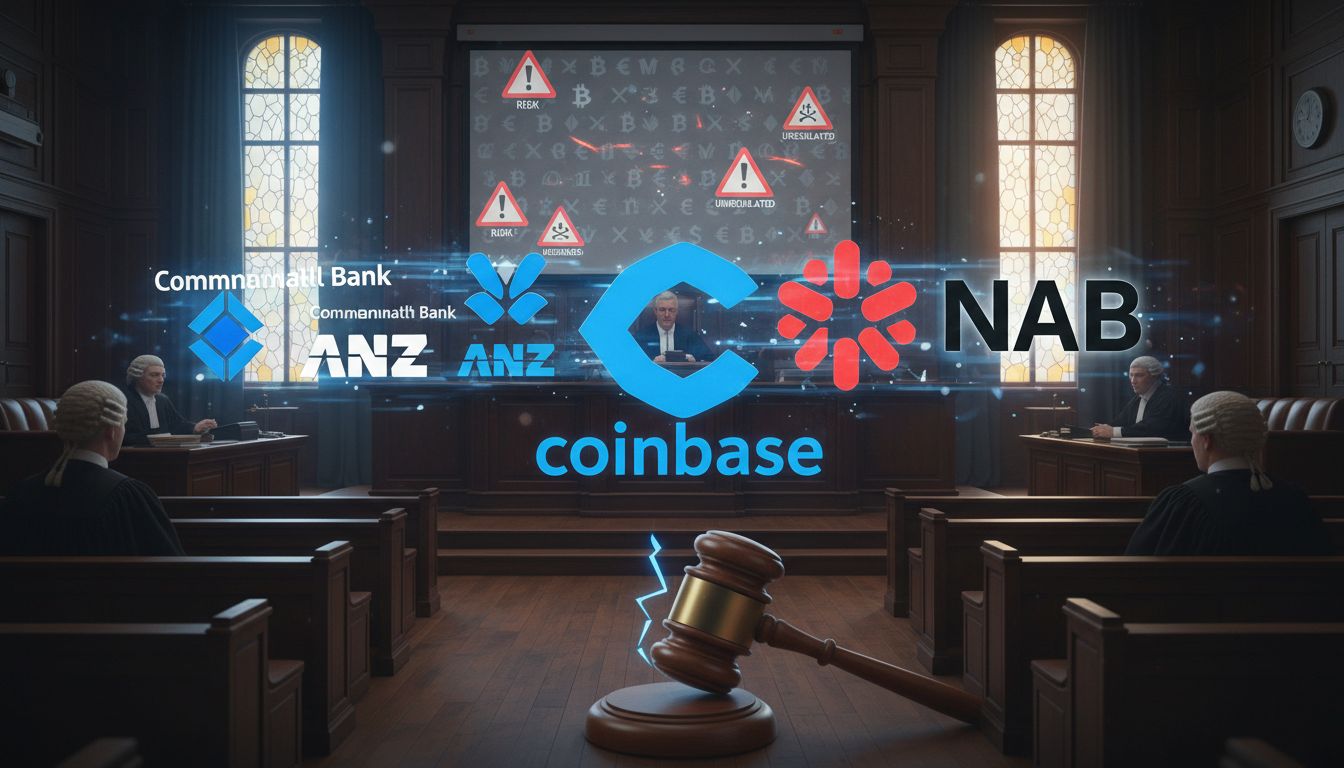 핀테크 60% '계좌 거절'… 코인베이스, 호주 4대 은행 정조준