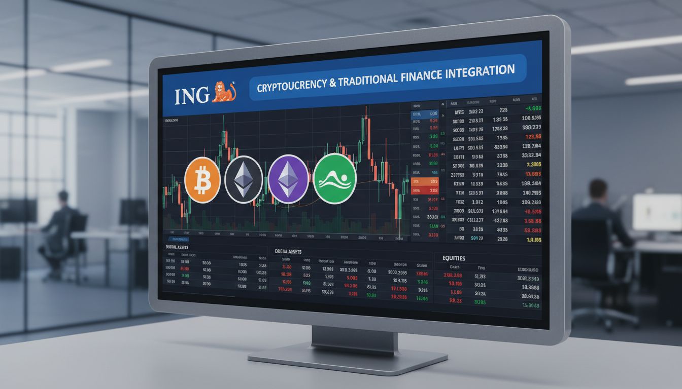3종 암호화폐 ETN 서비스 개시… 독일 ING, '비트코인·이더리움·솔라나' 직구 통로 열었다