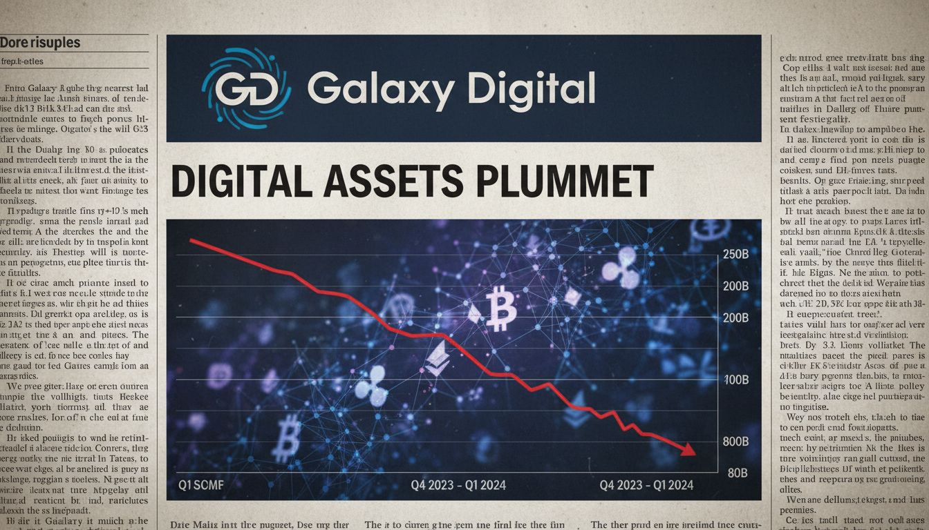 6,990억 원 손실… 갤럭시 디지털, 암호화폐 하락 직격탄에 주가 -13%