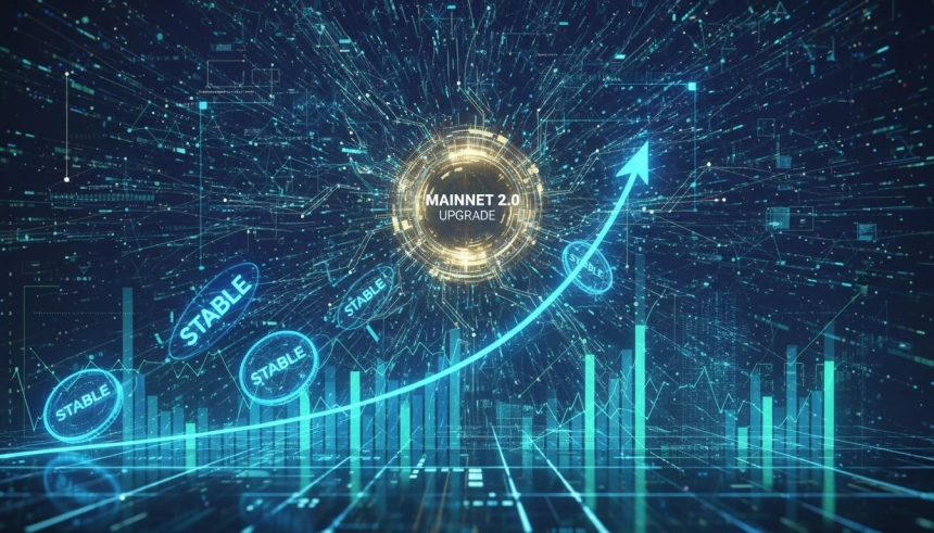 30억 달러 FDV 돌파… '스테이블' 메인넷 업그레이드 앞두고 +43% 급등