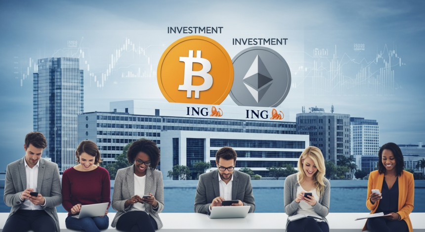  157만 원부터 수수료 '0원'… ING, 비트와이즈·반에크 암호화폐 상품 개방