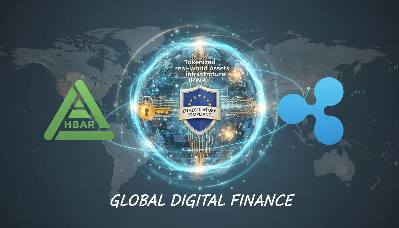 개발 1위 HBAR·EU 진출 XRP… 'RWA·규제 디파이' 핵심 타깃 되나