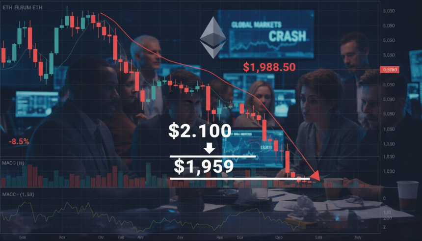  −25% 급락… 이더리움, 진짜 바닥은 '1,959달러' 아래?