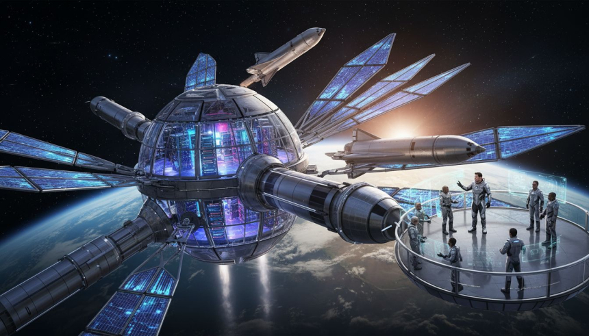  1,100조 원 합병설… 머스크, '우주 AI 데이터센터' 현실화 나서나