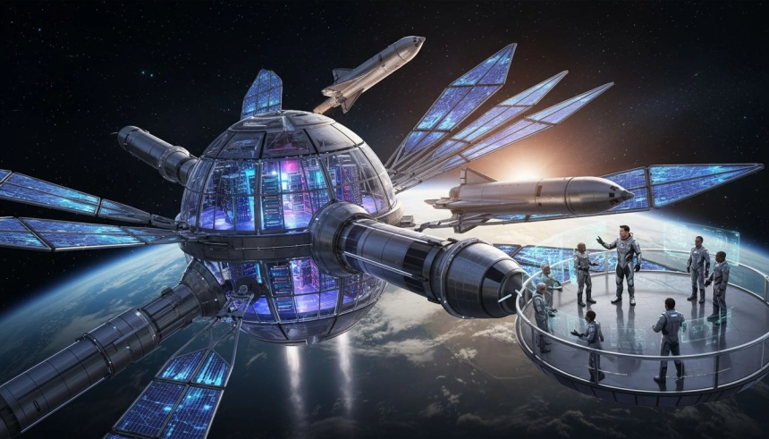 1,100조 원 합병설… 머스크, '우주 AI 데이터센터' 현실화 나서나