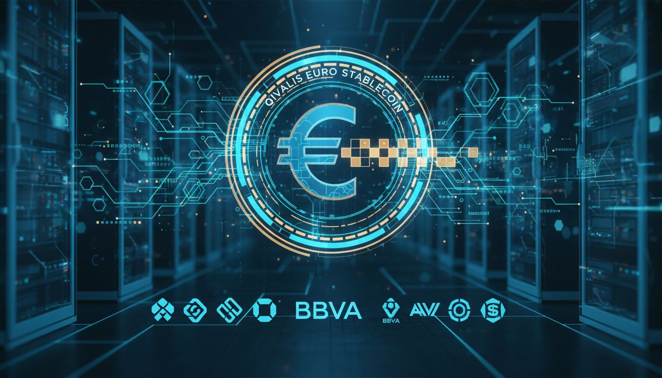 12개 은행 뭉쳤다… BBVA, '유로 스테이블코인' 키발리스 합류