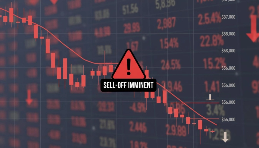 20억 달러 청산·비트코인 4개월 연속 하락…지지선 5만 6,000달러도 '위태'