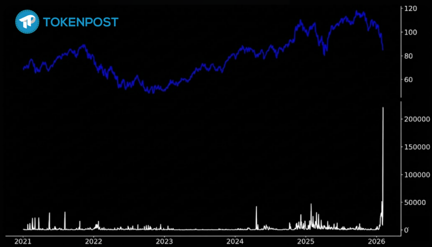 [시장분석] "공포에 사라"... 미 소프트웨어 ETF 콜옵션 '역대급' 폭주, 반등 신호탄인가