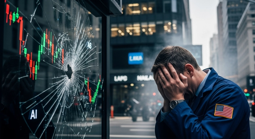 2,200만 조회 ‘유령 GDP’ 경고… IBM 13.1% 폭락, 비트코인도 최고가 대비 ‘-50%’