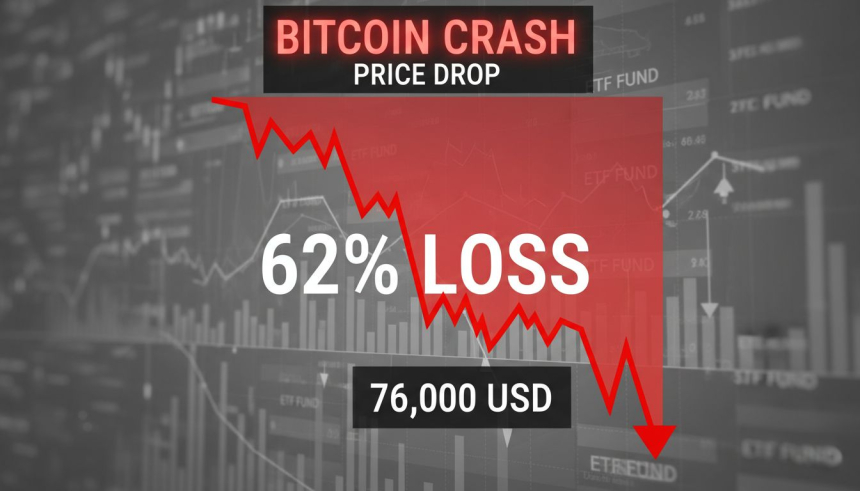  62% '손실 구간' 진입… 비트코인 ETF, 평균 단가도 무너졌다