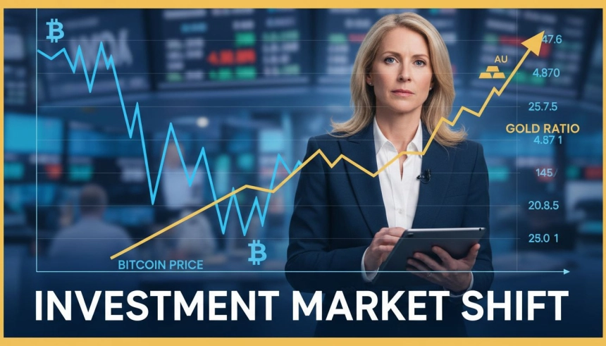 170% 돌파한 금 비중… 캐시 우드, 비트코인 약세 속 '장기 낙관' 고수