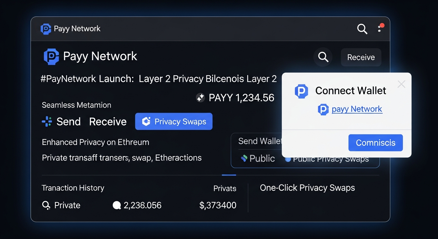 10만 지갑 기반 '페이 네트워크' 가동… 이더리움 프라이버시 전송 시대 개막