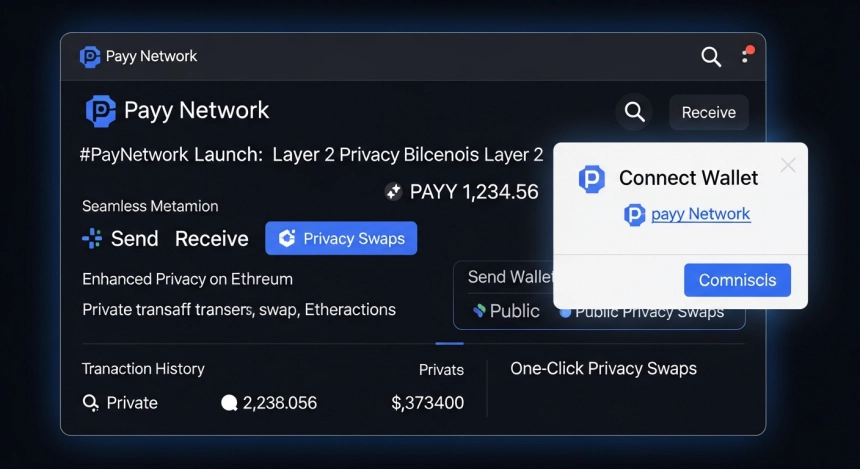 10만 지갑 기반 '페이 네트워크' 가동… 이더리움 프라이버시 전송 시대 개막
