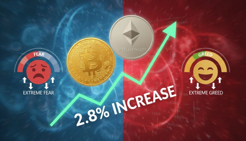 2조 7,200억 달러 시총 반등…비트코인 2.8% 상승, 반전 신호 되나