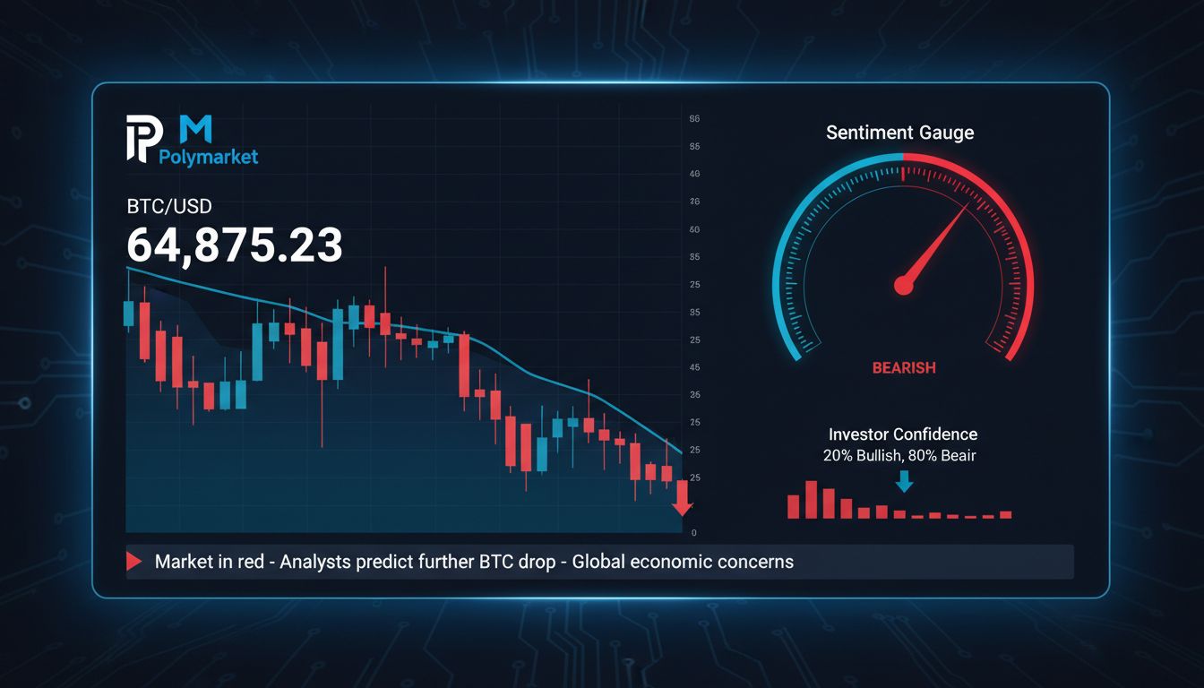 71% 확률… 비트코인, 2026년 '6만5천 달러 붕괴' 예측 나왔다
