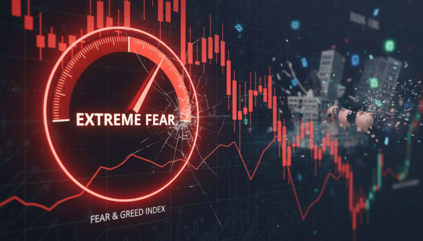  2만 달러 급락…비트코인 '공포 지수' 14, 작년 이후 최저