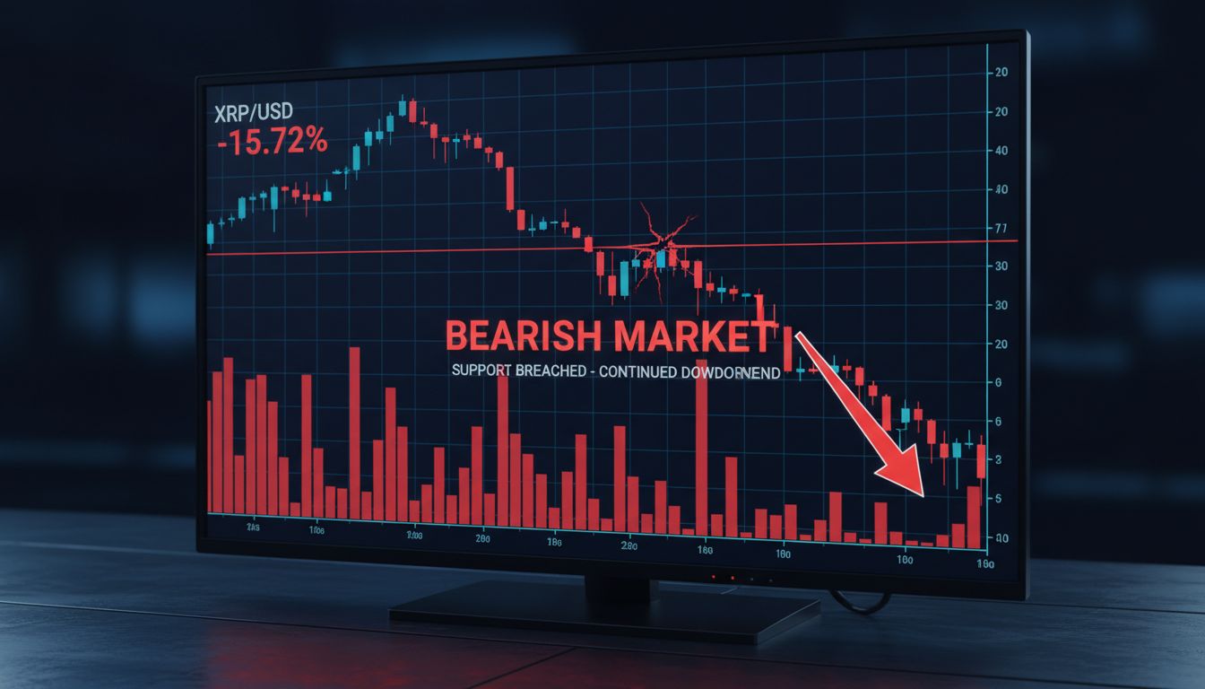 1.90달러 붕괴… XRP, '분배기' 진입 본격화하나