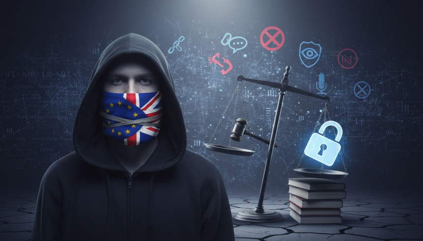  연 1만2,000명 '말로 체포'… 유럽式 온라인 검열, 표현 자유 침해하나