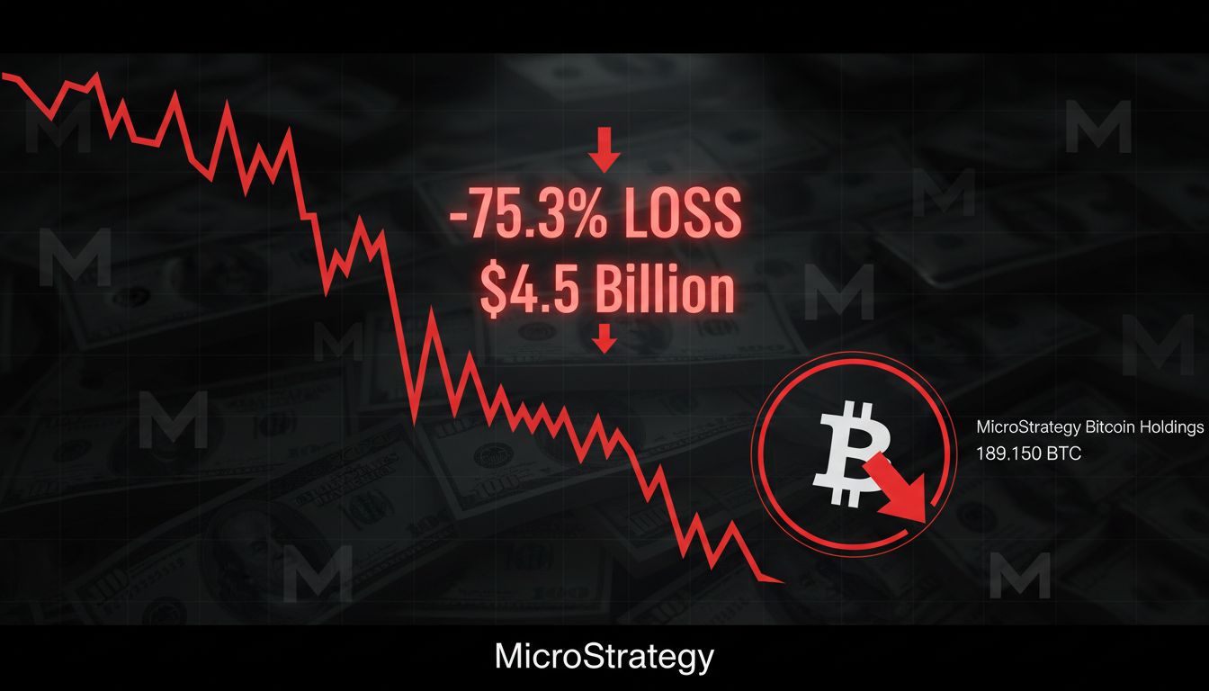 7억 7,700만 달러 청산…비트코인 급락에 스트레티지 '5조 원 손실'