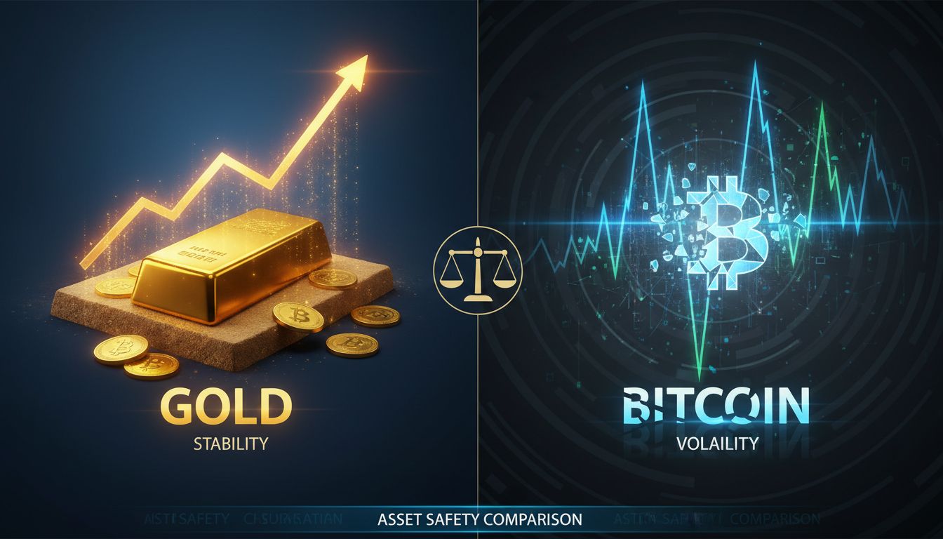 2년 수익률 '금' 우세…비트코인, 안전자산 경쟁서 밀려났나