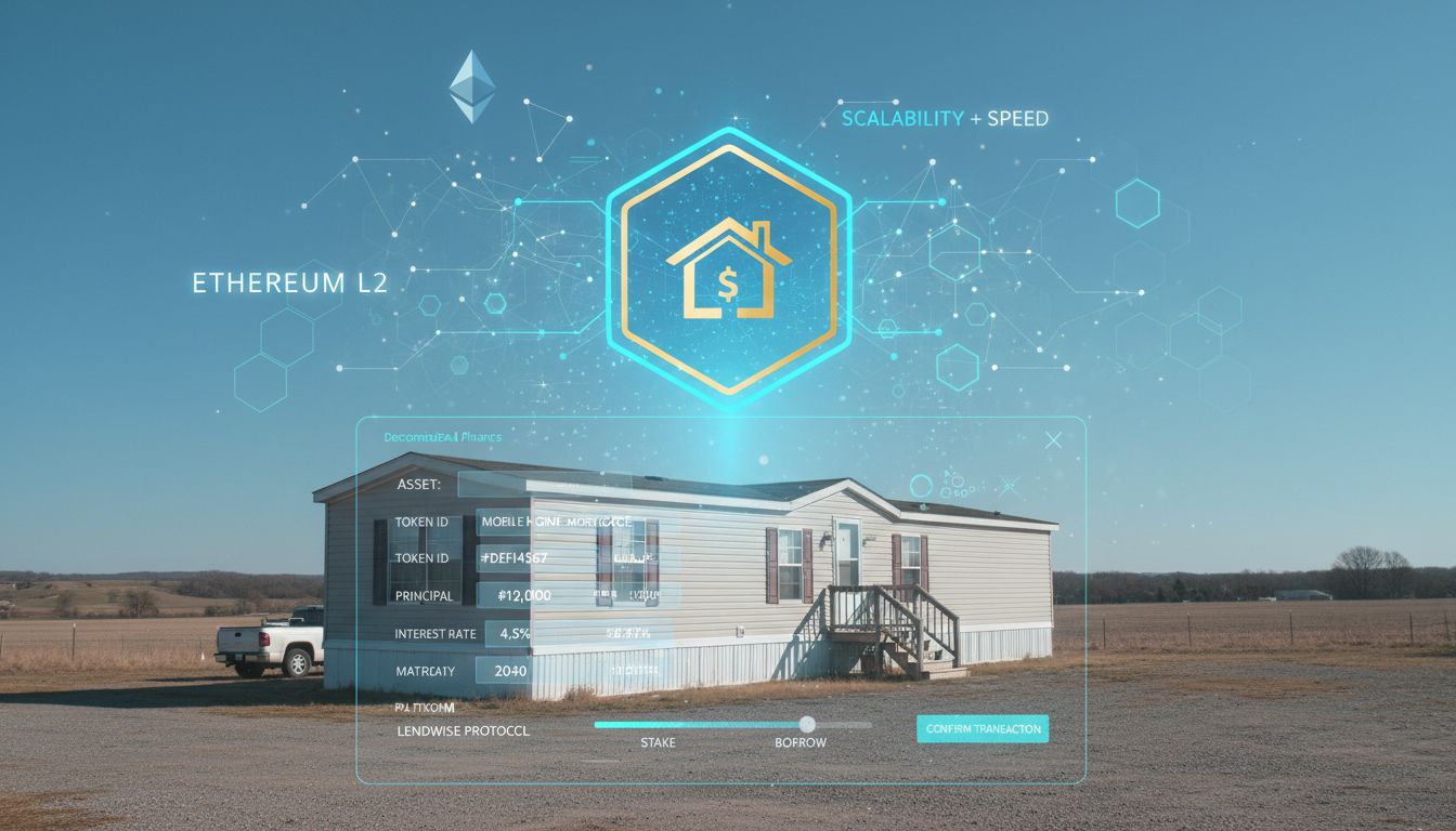 70억 원 규모 '이동식 주택 대출' 토큰화…이더리움 L2서 첫 시도