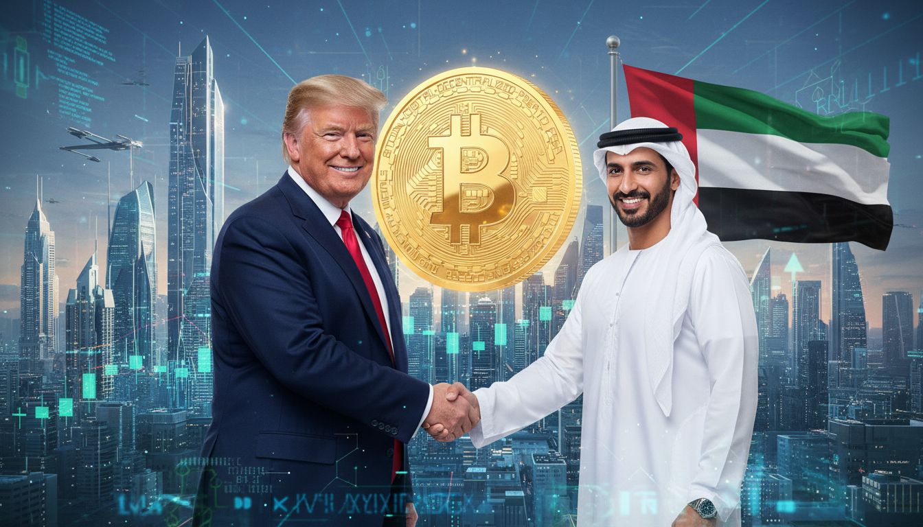 7,260억 원 투자… 트럼프 대통령 연관 크립토 기업에 UAE 자본 유입