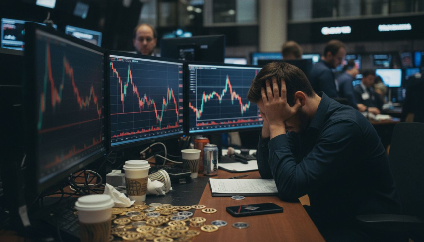 5억310만 달러 ‘강제청산’… 트럼프 관세 변수에 비트코인 6만4000달러대로 밀렸다