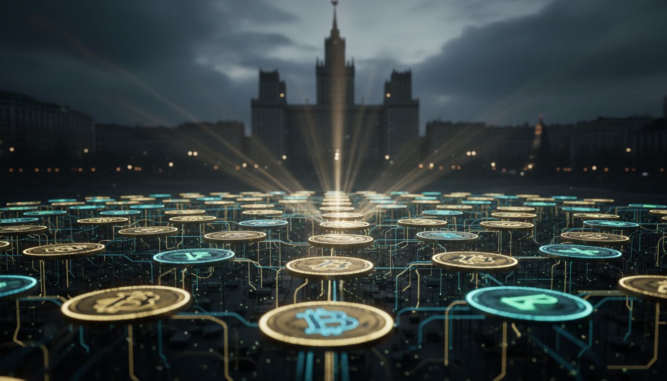 1290억 달러(약 186조 5,083억 원) ‘크립토 미로’… 러시아, 전면 금지 접고 ‘허용·면허 관리’로 선회하나