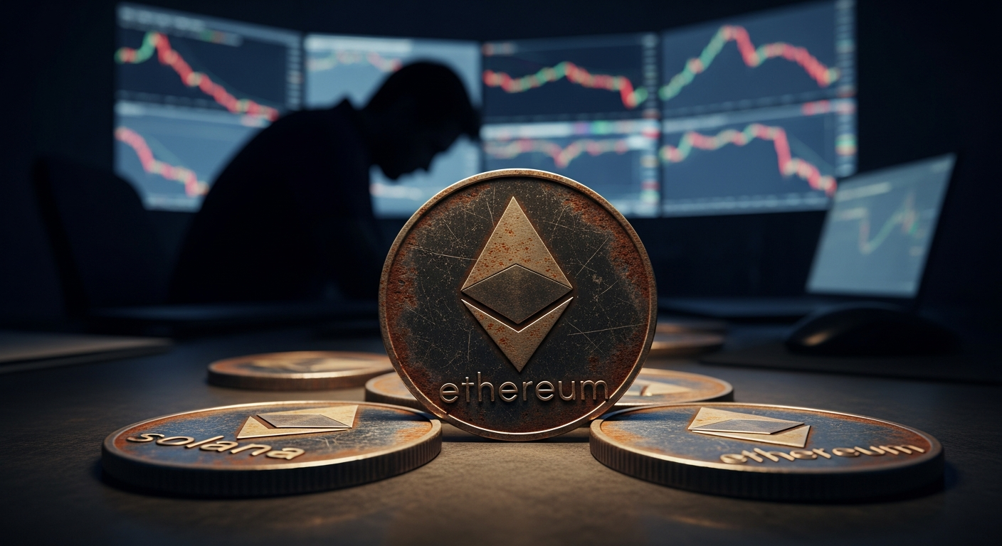 75% 선물 미결제약정 증발… 솔라나, 밈코인 40% 의존 속 ETF 자금도 '실종'