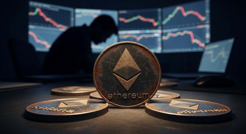  75% 선물 미결제약정 증발… 솔라나, 밈코인 40% 의존 속 ETF 자금도 '실종'