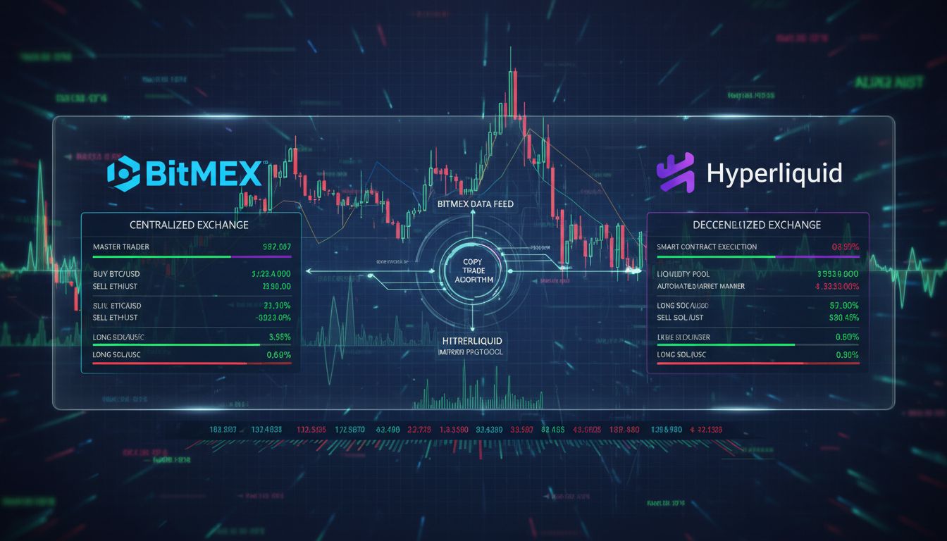 130억 달러 DEX 거래량에 대응…비트멕스, '하이퍼리퀴드 복사거래' 전격 도입