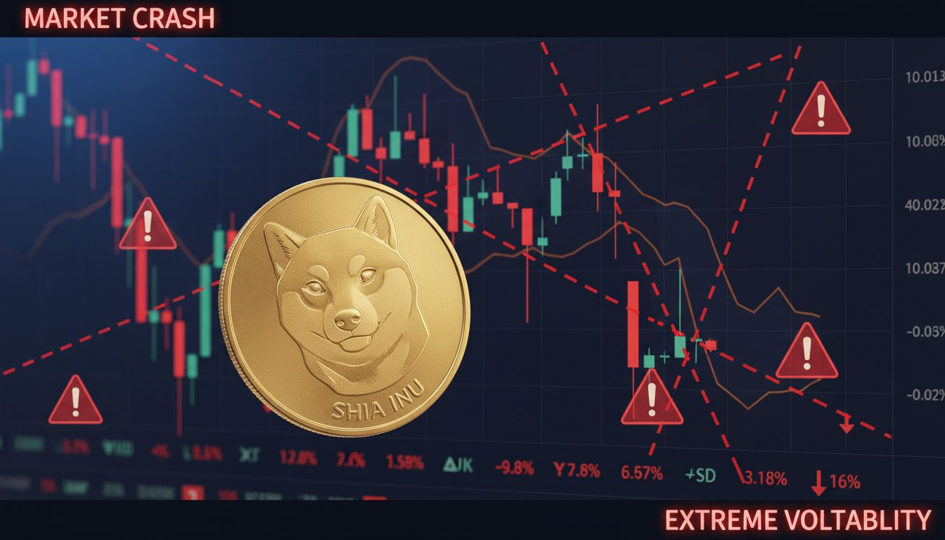 22만 달러 롱 청산…시바이누, '0.0000066달러' 지지선 사수할까