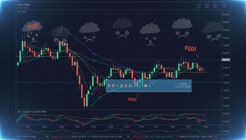  7만4,000달러 급락… 비트코인, 기술적 반등 구간 진입하나