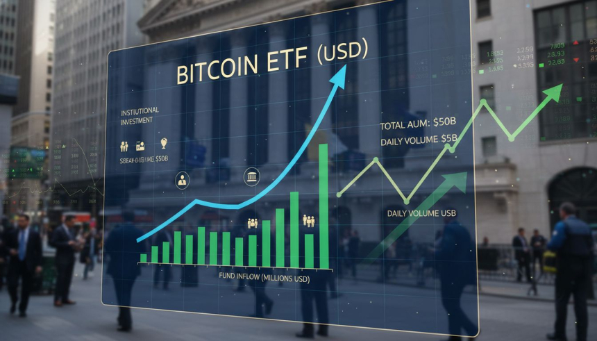  7,720억 원 순유입… 비트코인 ETF, 기관 수요 '부활 신호'일까