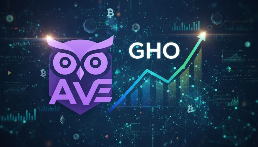 5억 달러 돌파… '에이브 스테이블코인 GHO', 발행량 3배 급증