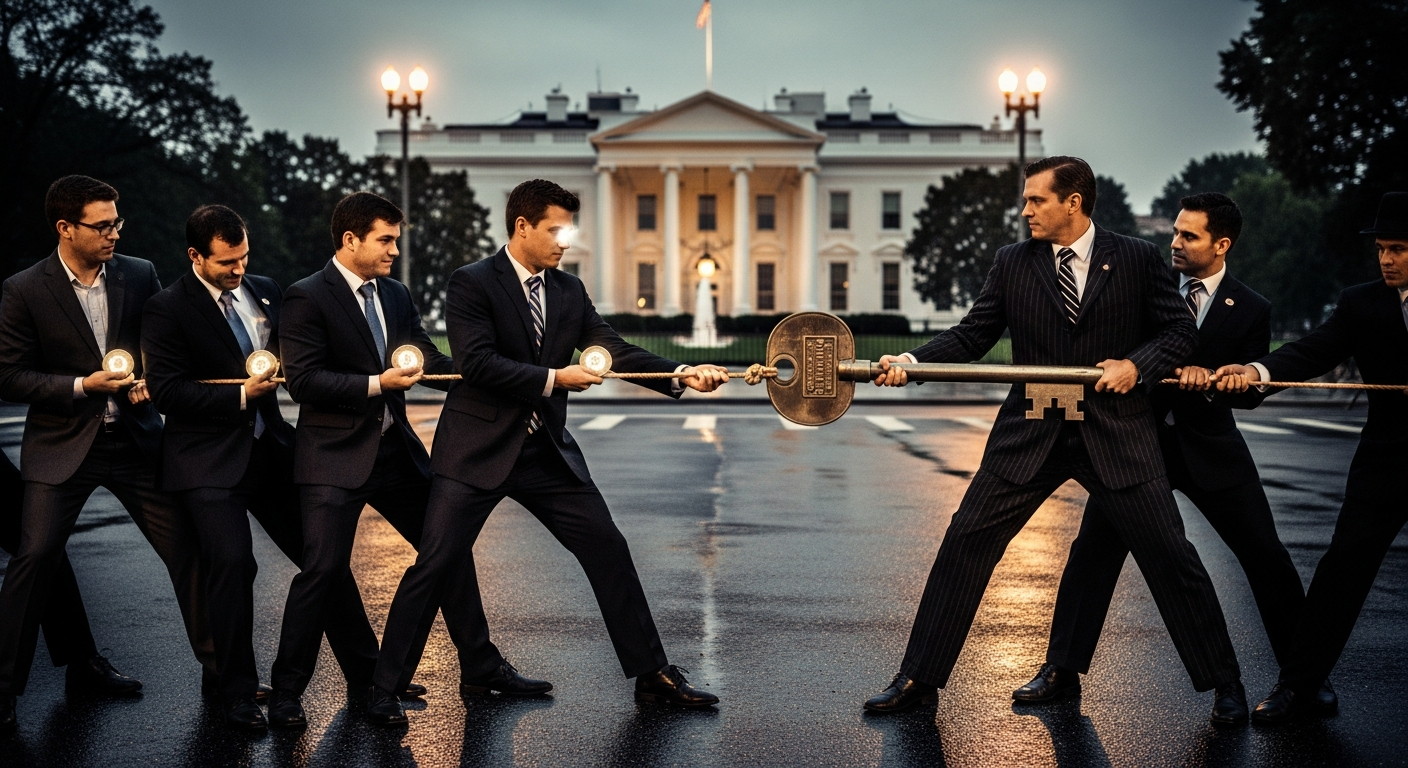 ‘수익 전면 금지’ 한 줄에 멈춘 입법… 백악관 2차 스테이블코인 회의도 핵심 쟁점 못 풀었다