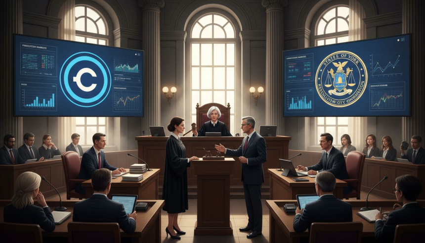  40만 달러 베팅 폭증…코인베이스 '예측시장', 네바다선 '불법도박' 간주