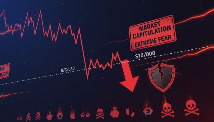  69,313달러까지 급락…비트코인, '70,000 달러 붕괴'에 저점 위험 경고