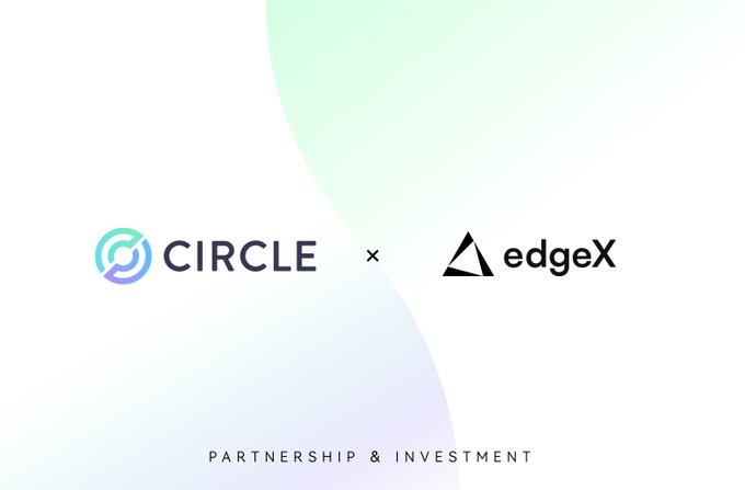  서클, 엣지엑스에 투자…스테이블코인, 탈중앙화 고빈도 파생상품 핵심 시장에 본격 진출 