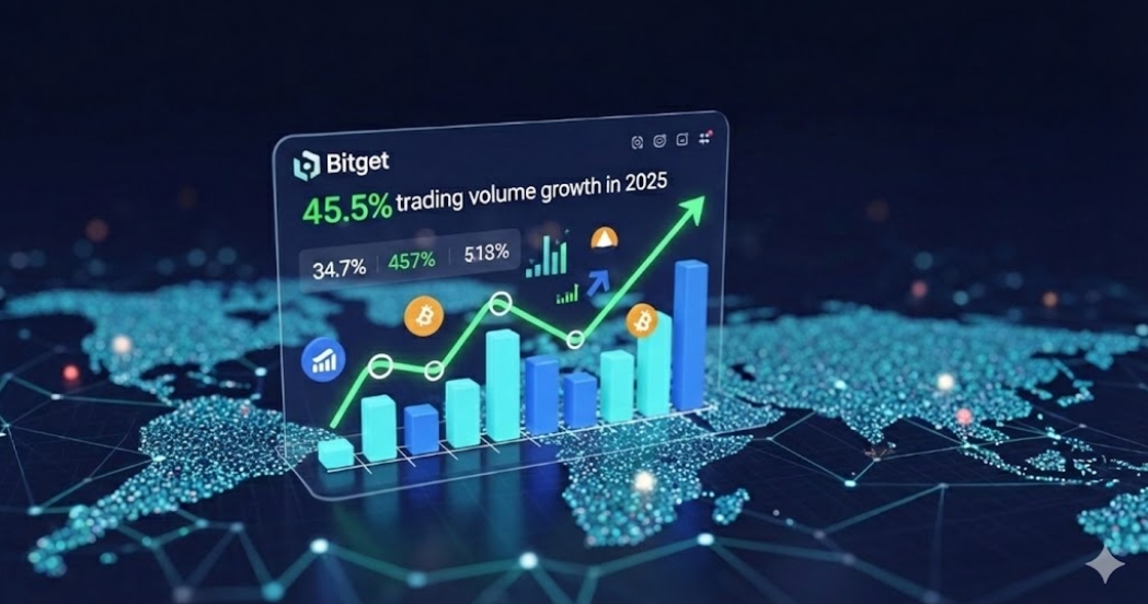 비트겟, 2025년 거래량 45.5% 증가…코인게코 집계 성장률 2위