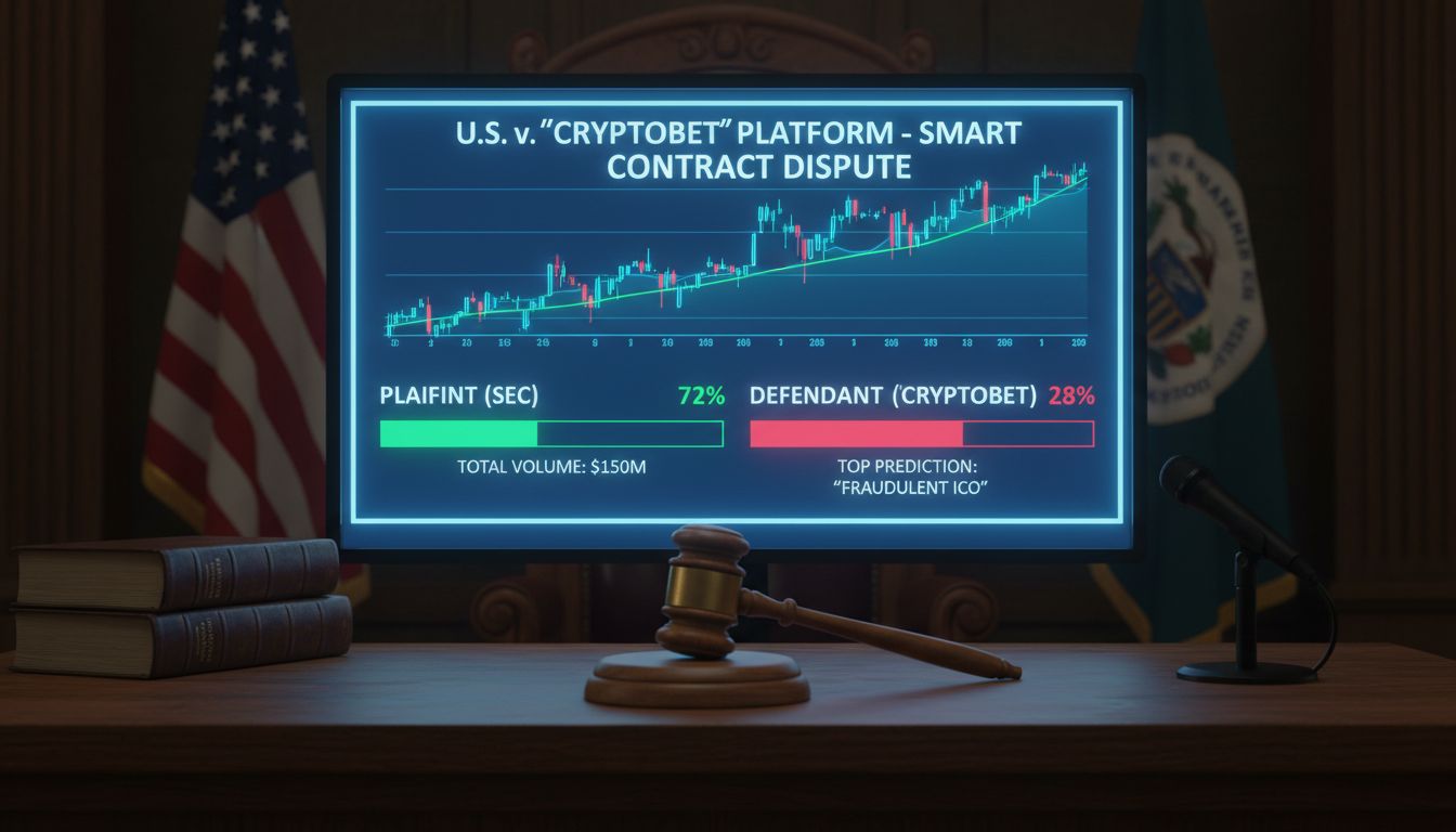 14일간 서비스 중단 명령… '예측시장' 폴리마켓, 네바다 법정에 선 이유는