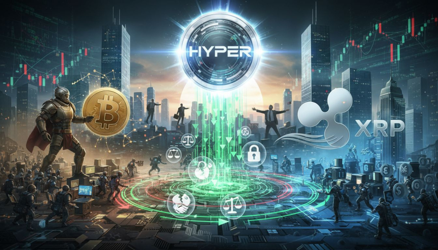  452억 원 유입… '비트코인-리플 도덕성 논란' 속 하이퍼로 쏠리는 자금