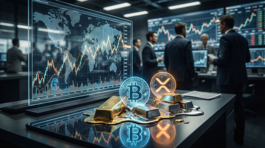  ‘3개월 시차’ 유동성 도미노… 금·은 랠리, 비트코인·XRP·HBAR 강세장 전주곡 되나