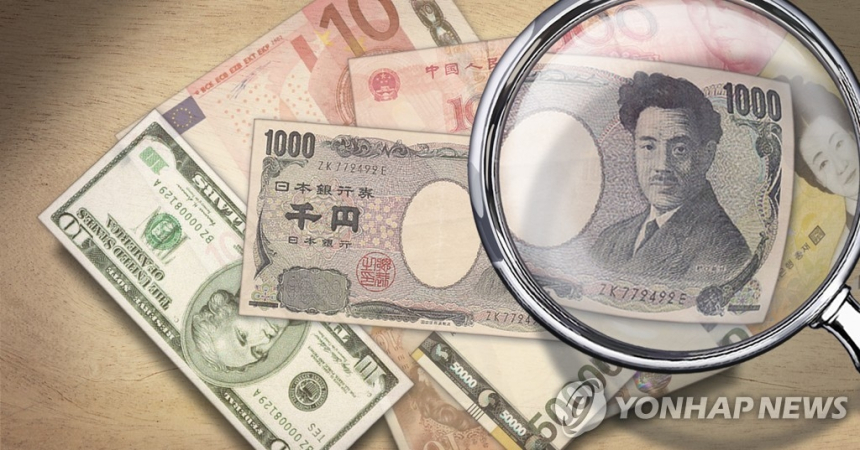  원·달러 환율, 동아시아 통화 변동에 1,440원대로 하락