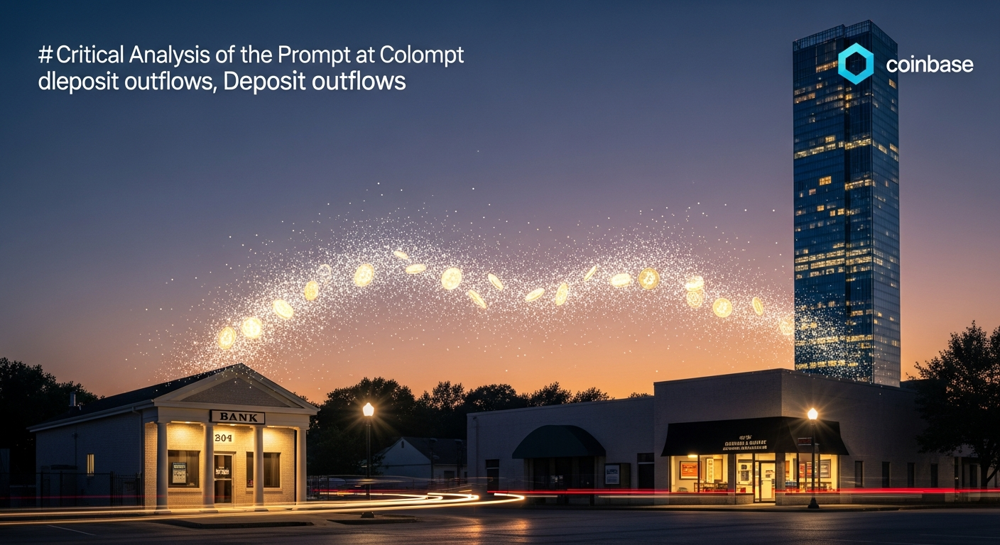 7830만달러 순유출… 코인베이스행 예금, 美 커뮤니티은행 대출 3050만달러 줄인다