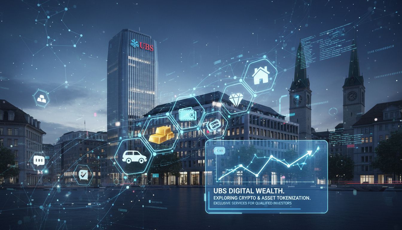 7조 달러 자산 움직인다… UBS, '고액 자산가 전용' 암호화폐 서비스 검토